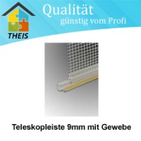 Tropfkantenprofil Pvc+Netz 24X24X2,5 - Profi Color - Der Farbenfachhandel