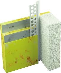 VWS Abschlussprofil PVC mit herausziehbarem Abdeckstreifen