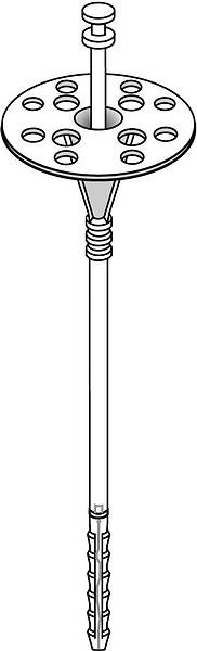 WDVS Dübel Dämmstoff Schlagdübel 120 - 220 mm