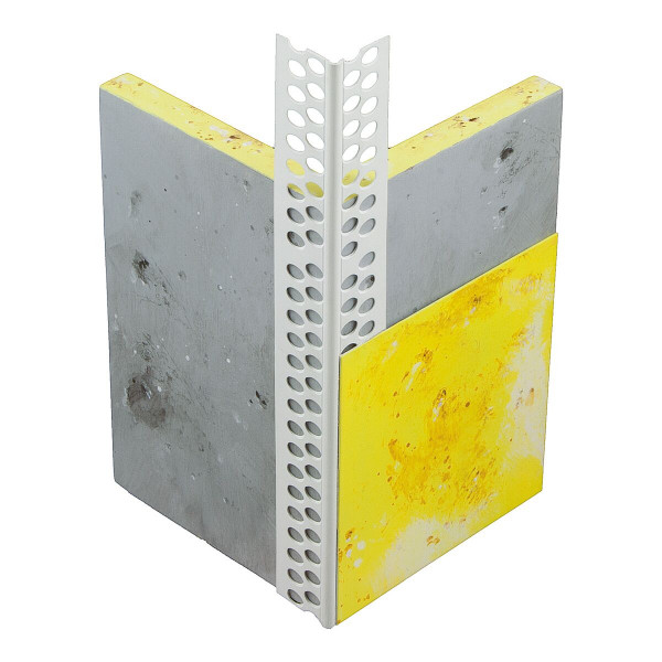 VWS Eckprofil Genius PVC 24 x 24 mm 2,50 m + 3,00 m