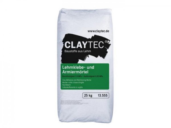 Claytec Lehmklebe- und Armierungsmörtel