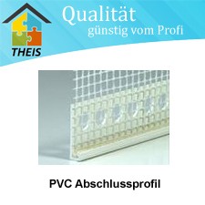 PVC-Abschlussprofil