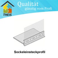 Baukom PVC-Einhängeprofil mit Abzugskante 3 mm 200 | Webshop