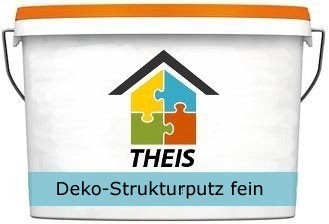 Deko-Strukturputz fein, weiß